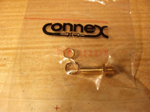 Adapter - Bulkhead SMA Barrel F-F (F) - (F) Connex 132170 NEW!