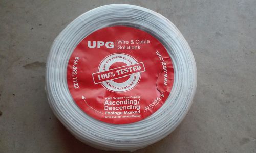 UPG Alarm wire 22/2 stranded 500&#039; Part# U2202-9C5 Footage Marked 22 guage