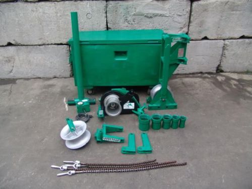 GREENLEE 6500 LBS SUPER TUGGER CABLE WIRE PULLER WORKS GREAT