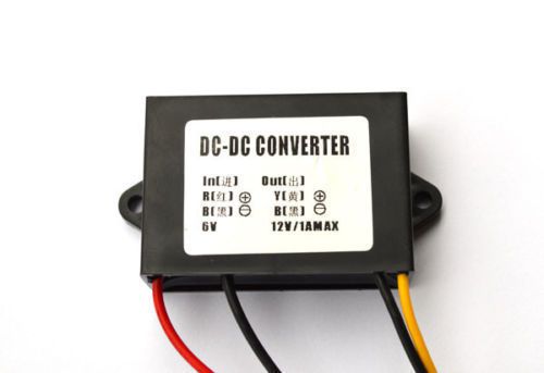 5pcs industry grade dc 6v to dc 12v 1a step-up converter - new for sale