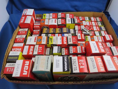 Lot of Vacuum Tubes. RCA, GE and other brands