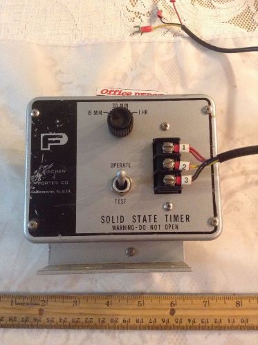 Fischer &amp; porter co. solid state timer for sale