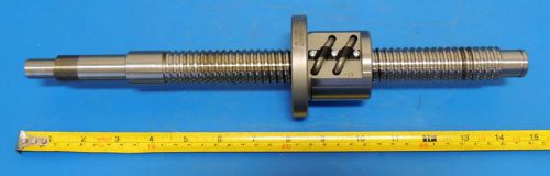 New thk bnf2505-5 ground ball screw 370mm length 5mm pitch 185mm travel nut kx07 for sale