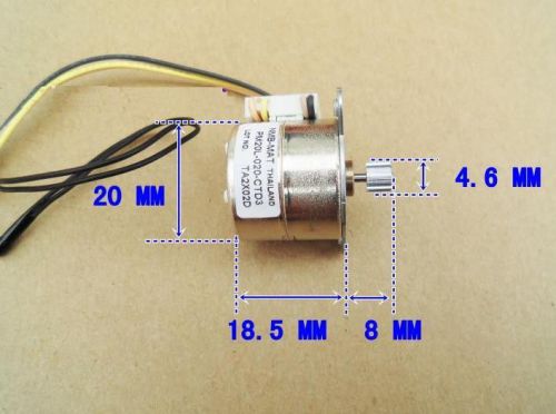 New two-phase four-wire 20MM Stepper motor Printer Scanner stepper motor