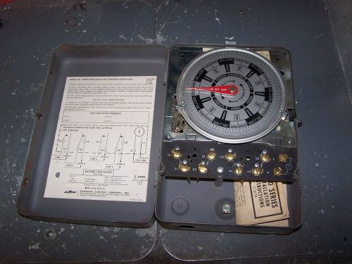 Amf paragon 7008-00 7 day electromechanical timer 120/277 vac 40 amp for sale