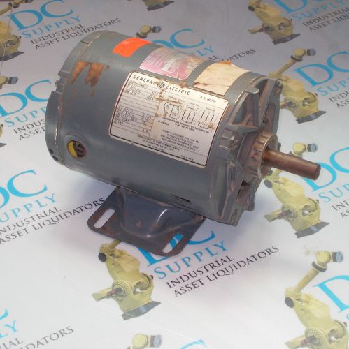 GENERAL ELECTRIC 5K36MN62  1/2  HP 3 PH FRAME 48 AC ELECTRIC MOTOR