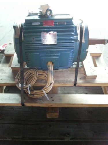 Reliance electric nuclear service motor 40 hp 1765 rpm 50 amps 320tcz frame for sale