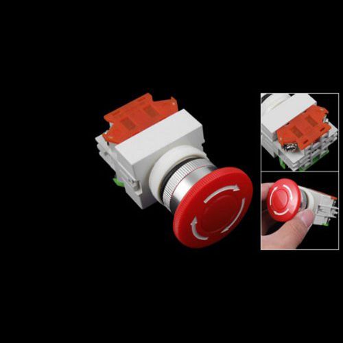 Red Mushroom Emergency Stop Push Button Switch GY