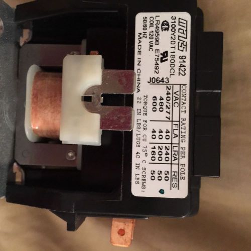 mars definater purpose contactor full load 40amps coil voltage 120 vac    914222