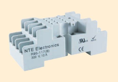 14–Pin Miniature Relay Socket, NTE R95-117 - NEW