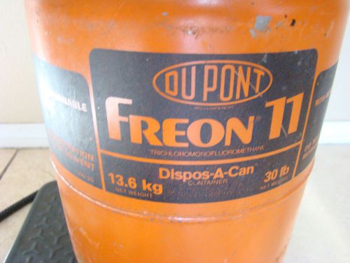 DuPont Freon R11 - Refrigerant 11 - 29 lbs in a 30 Pound Tank