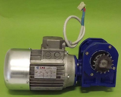 Cme cento 0.5 hp 0.37 kw motor stm gearbox 1:100 ratio spaggiari transmission for sale