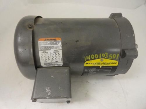 154639 Used, BALDOR KM3006 MOTOR, HP:1/3,V:208-230/460,RPM:3450,PH:3,