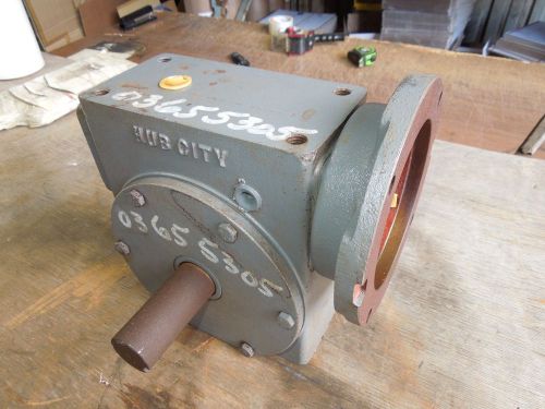 Gear box hub city 324 worm gear c face 60:1 style a  shafts 13/8&#034;    7/8&#034;&lt;868j1 for sale