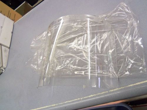 25 new  z87+ polycarbonate clear faceshield visor 15 1/2 x 8 .06 free ship!! for sale
