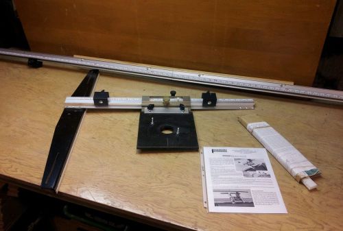 Bradbury industries quick flute system for cabinet door fluting, cabinetry tool for sale