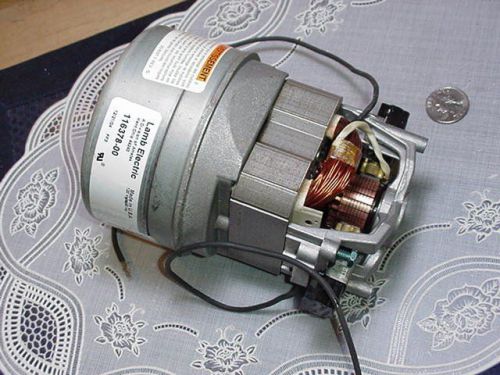 Lamb electric 116378-00 vacuum blower motor 2 stage single speed 120v 60hz new! for sale