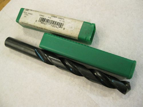 21/32&#034; precision jobber length drill for sale