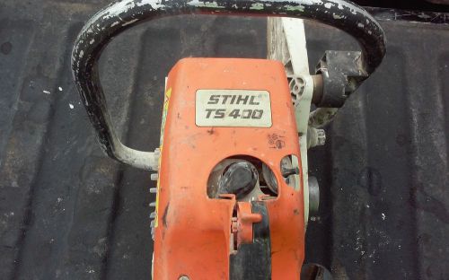 Stihl concrete saw ts 400 for parts or repair no reserve for sale