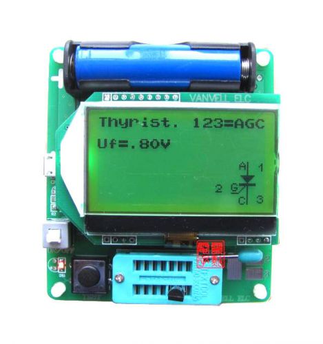 2015 version of inductor-capacitor ESR meter MG328 multifunction Digital Tester