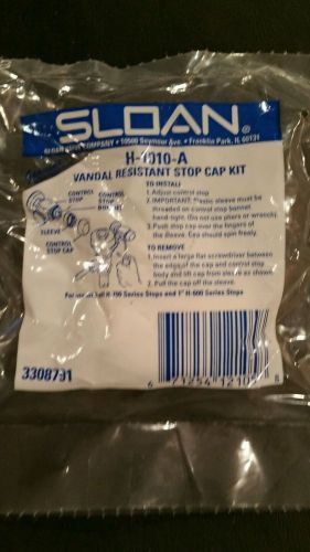 Sloan H-1010-A  3308791 H-1010-A Vandal Resistant Stop Cap Kit
