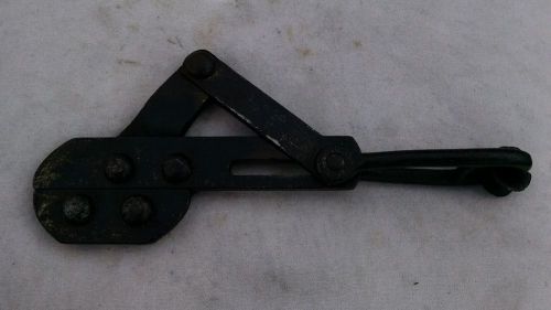 Western electric buffalo grip cable line puller wire pulling tool 1910-1911 vtg. for sale