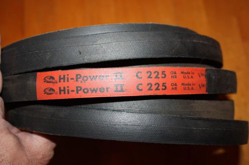 Gates C225 Hi-Power II V-Belt   NEW