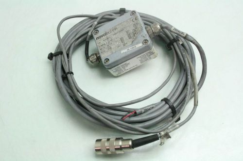 Novotechnik signal conditioner muk-350-4 100mm fs range analog output gb for sale