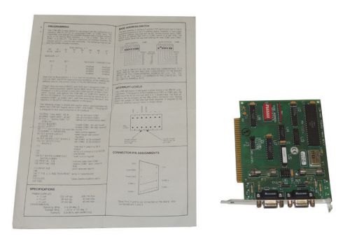 NEW Omega COM-485 Dual Port RS-485 Network PC Board Multi-Zone Data Acquisition