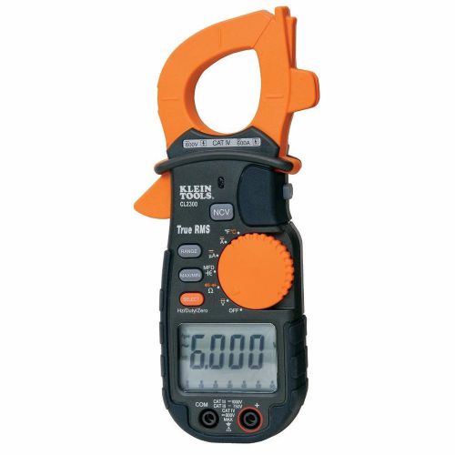 Klein tools - cl2300 - 600a ac/dc trms clamp meter w/temperature for sale
