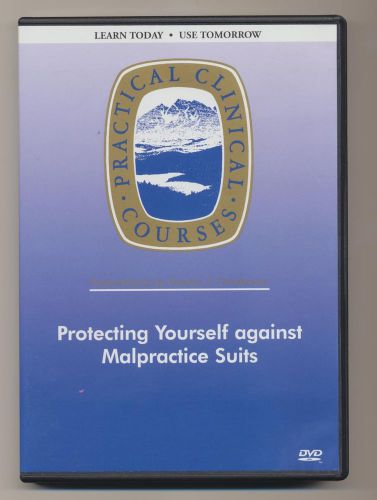 Gordon Christensen - Protecting Yourself against Malpractice Suits -DVD - Dental