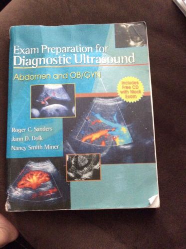 Exam prep for ultrasound, abdomen sonography and ob/gyn sonography for sale