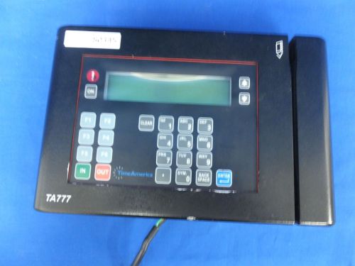 USED Time America TA777 Data Terminal (no software) W/ WARRANTY