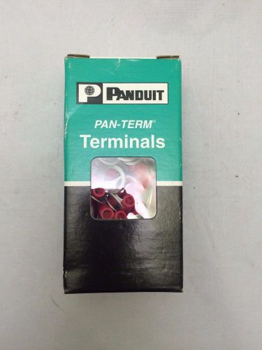 Panduit pv18-38r-c stud 3/8 100 pack terminals for sale