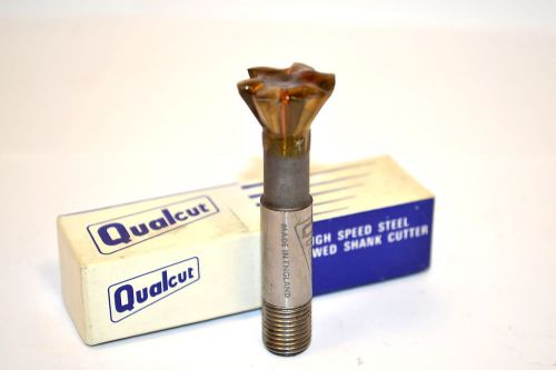 Nos qualcut uk 7/8&#034; x 60 degree end mill  dovetail cutter 12mm shank wrna.2.1 for sale