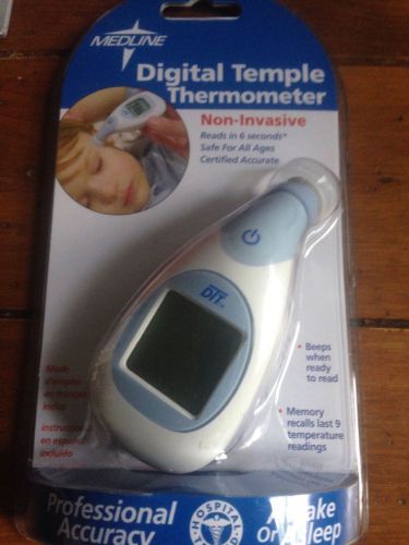 Medicine  digital temple thermometer non invasive