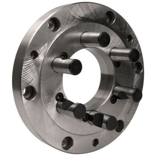 BISON 7-878-129F Cast-Iron Fully Machined Adapter (Back Plate), Chuck Size: 12&#039;