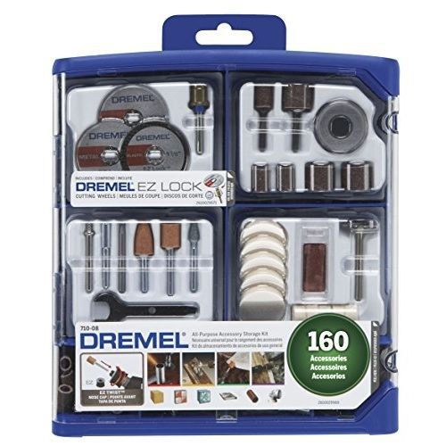 Rotary accessory kit tools 160 pc accessories set polish cutting sanding grinds for sale
