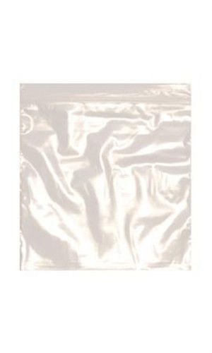 Count of 100 Resealable Bags - Plastic - All Clear 8&#034; x 8&#034;