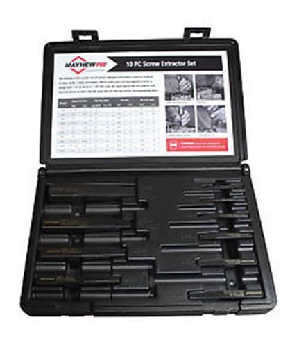 MAYHEW 10PC SCREW EXTRACTOR SET 37345 *NEW*