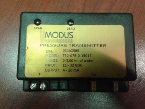 Modus t30-07e-0-15017 pressure transmitter for sale