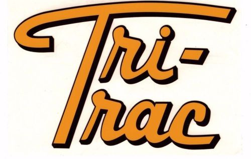 Tri-Trac,Engine Decal 3 3/4 x 6&#034; Gas Motor Flywheel Antique