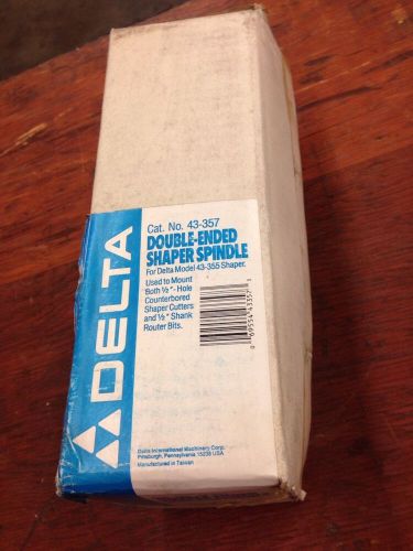 43-357 delta double-ended shaper spindle for 43-355 new for sale