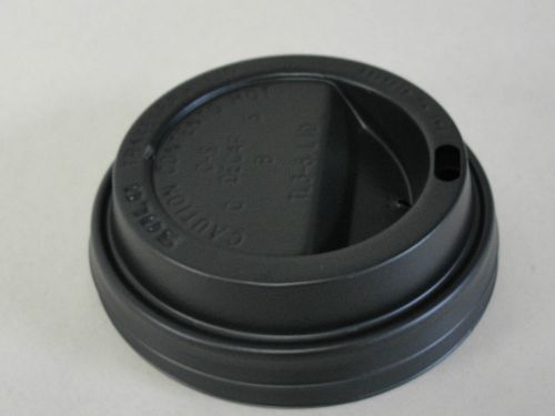 SOLO TL38B1-0004 1000ct Coffee 8 Oz Traveler Polystyrene Dome Lids Hot Cup Lid