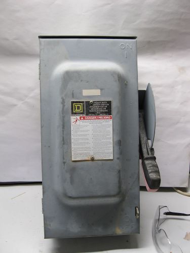 Square D Safety Switch 60A 600V (HU362RB)