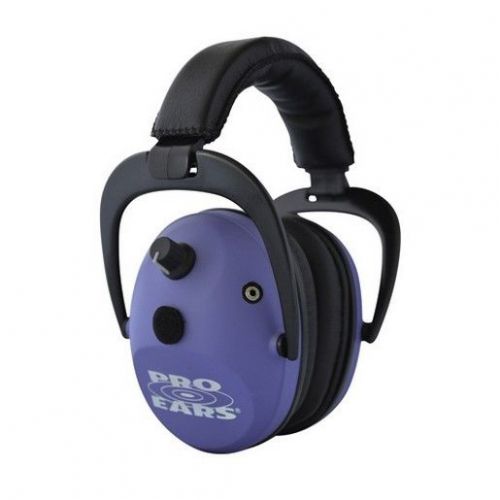 Pro ears gsp300pu predator gold ear muffs 26 dbs - purple for sale