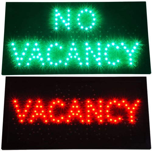 VACANCY/NO hotel motel LED store Open Sign neon Light room vacant Switch chain
