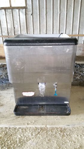 Cornelius Countertop Commercial Ice Bin w Water Dispenser Counter Top Unit ED250