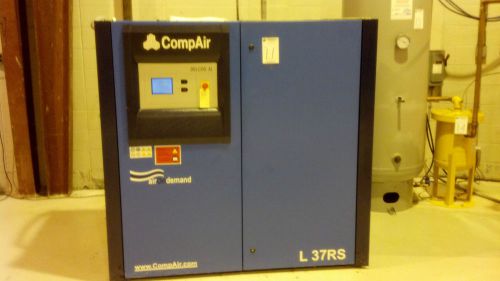 Compair l37rs 50 hp variable speed screw compressor!  perfect condition!! for sale