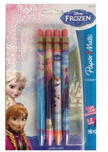 Disney&#039;s FROZEN Papermate 1.3mm Mechanical Pencil 4 Pack